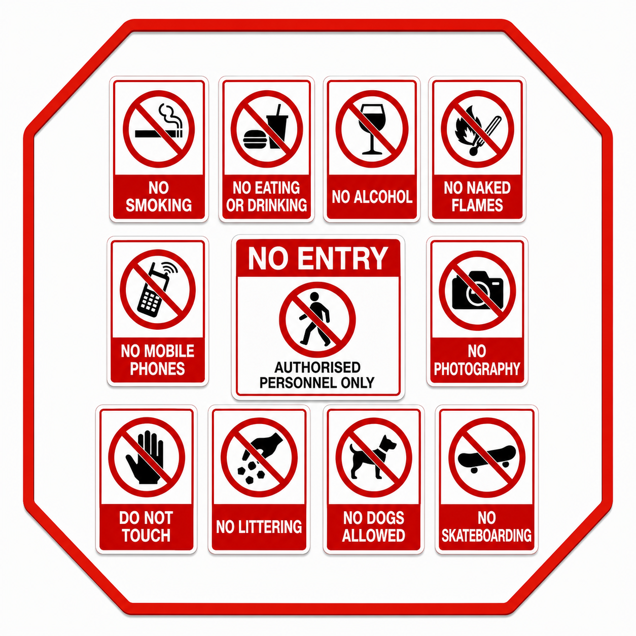 Prohibition Signs