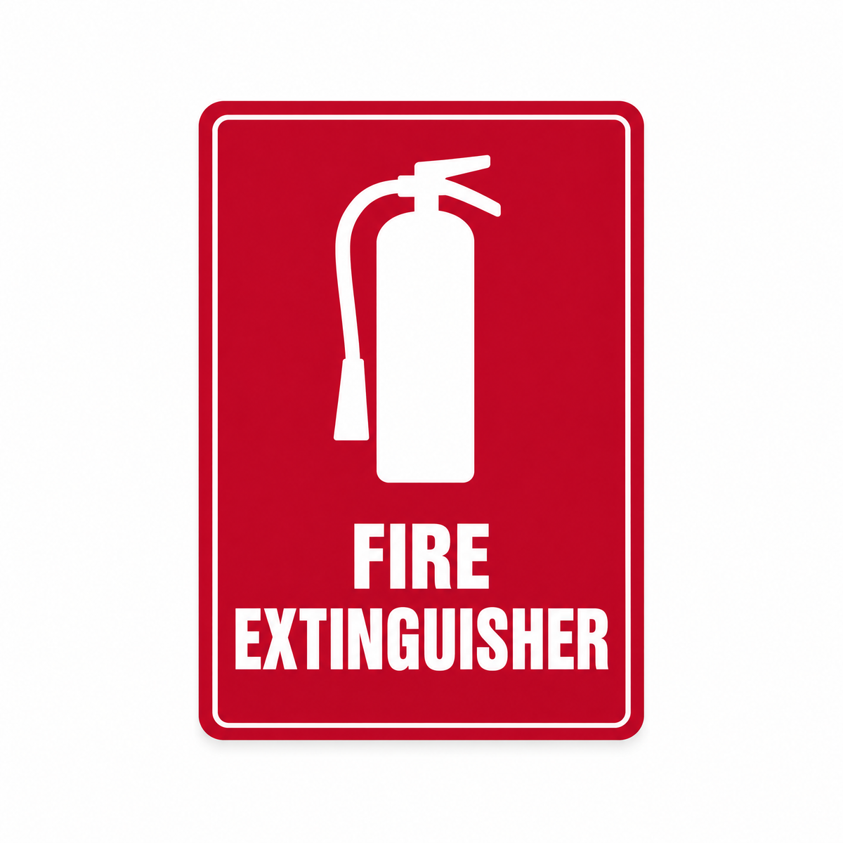 Fire Extinguisher Location Sign – Australian made, matt laminated safety sign by SignShine