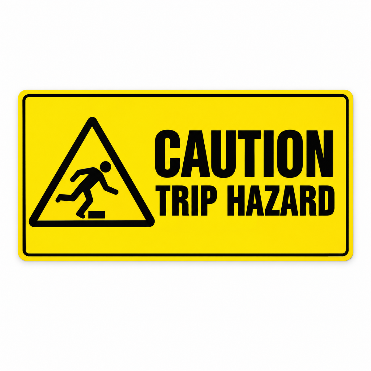 Caution Trip Hazard Sign, Australian made